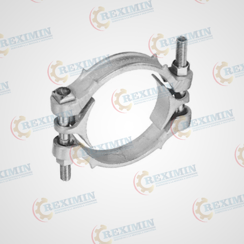 Abrazaderas industrial 2 pernos