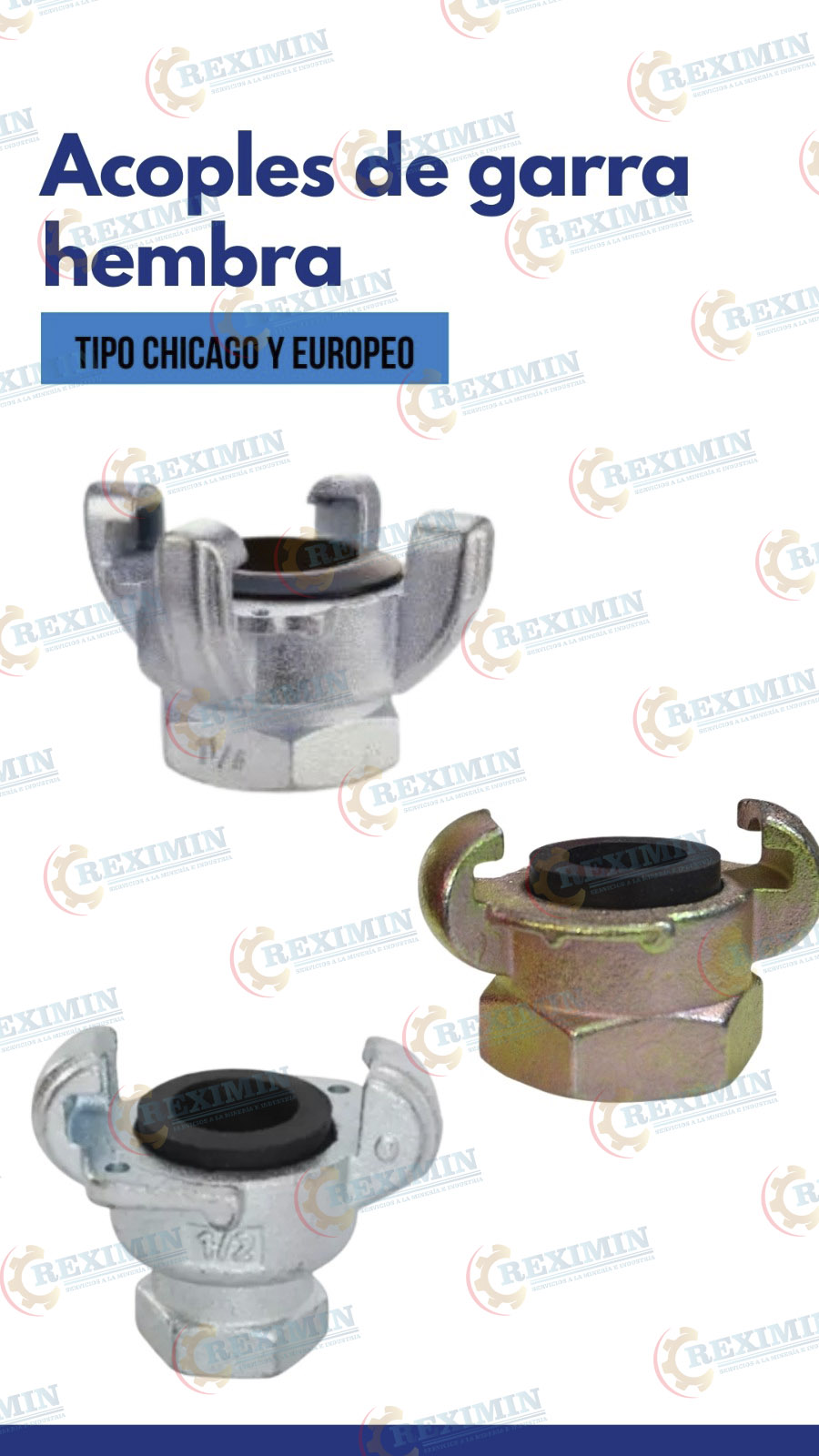 Acoples Tipo Garra Hembra