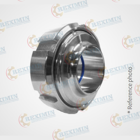 UNIÓN UNIVERSAL SANITARIA ASTM A270 304 SMS EMPAQUETADURA EPDM EXTREMOS SOLDABLES