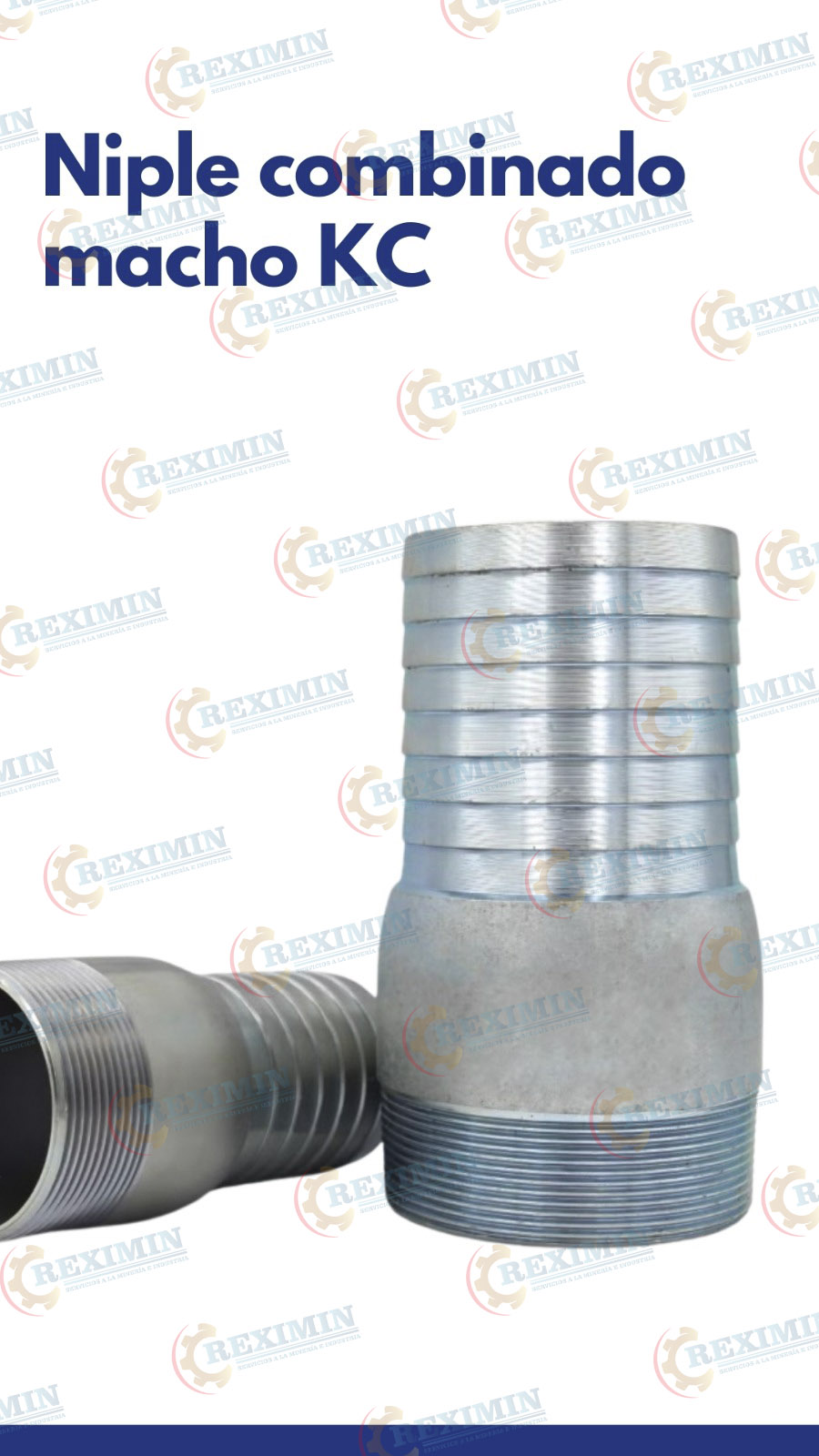 niple combinado macho kc